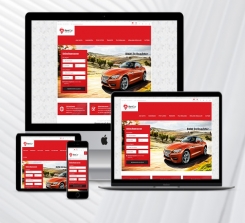 Rent A Car Web Package Red v3.0